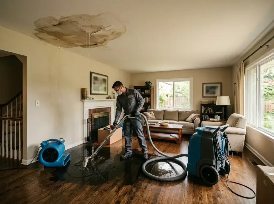 attic-pipe-burst-ceiling-drip-008 — frequently asked questions, Water Damage Restoration & Carpet Care in Old Jefferson, LA
